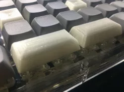 XDA DSA 2U POS Spacebar and 1U homing keycap