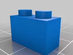 2x1 Lego Brick