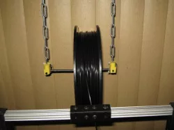 38mm hanging spool bearing system