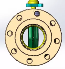 4'' ANSI Custom Butterfly Valve
