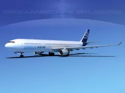 A330-300 Airbus 3D model