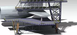 Aircraft tail dock project