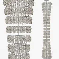 Andromeda - Fra murano chandelier 3D model