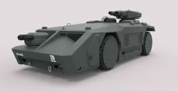 Armored personnel carrier M577 from the movie Aliens 3D model