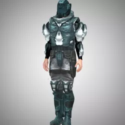 Assault Force Armor for M4 3D model