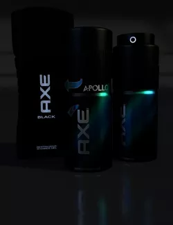 AXE Parfume Set Low-poly  3D model