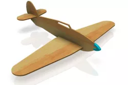 Balsa Wood Toy Plane