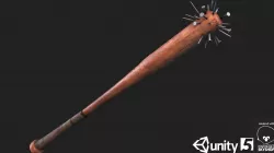 Baseball Bat Weapon 03 Low-poly  3D model