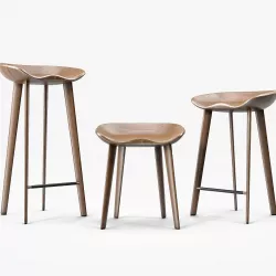 BassamFellows Tractor Stools 3D model