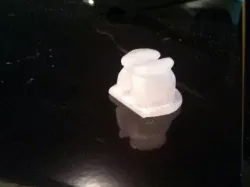 Bearing/Clip for Minimized Heavy Duty Filament Spool (Instead of 608 Metal Bearing)