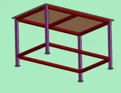 Bench -Vise table Assembly