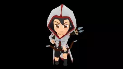 Bishop Low-poly  3D model