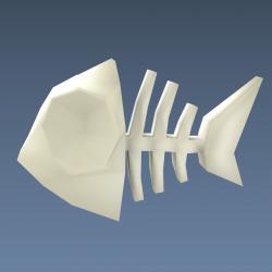 Fish-skeleton 3D models - Sketchfab