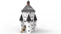 Castle or Chateau -  Historic Castle 3D model
