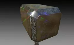 Celtic - Viking Hammer Updated 3D model