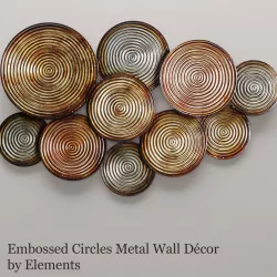 Circles Wall Decor 2 3D model