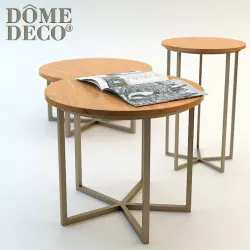 Coffee table Dome Deco 1 3D model
