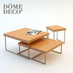 Coffee table Dome Deco 3D model