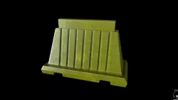 Construction Barricade - Game Ready PBR Low-poly  3D model