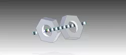 Crazy Hexagon Nuts M10