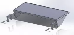 Cube wall shelf