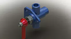 Distributing valve
