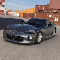 Dodge Viper Sports Car for DAZ Studio 3D model