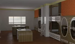 dorm room