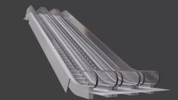 Escalator 3D model