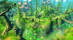 Fantasy Village Environment Low-poly  3D model