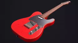 Fender Telecaster Low-poly  3D model