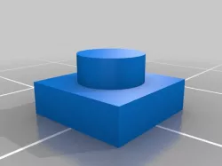 Flat 1x1 Lego Brick