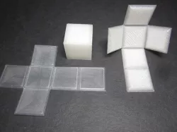 Foldable Cube - Print Flat