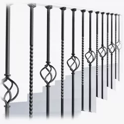 Forged balusters 3D model