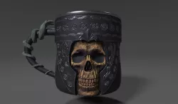 Gothic - Horror Mug 3D model