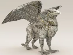 GRIFFIN SCULPTURE 3D model