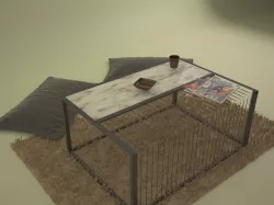 GRILL Coffee Table 3D model