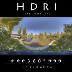 HDR 11 PARK LAKE 2 3D model
