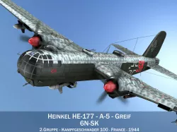 Heinkel He-177 - Greif - 6NSK 3D model