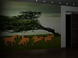 Horses 3D model