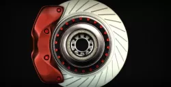 Hub Disc and Caliper