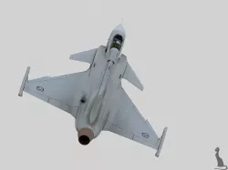 JAS-39 Gripen 3D model