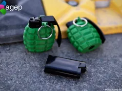 Lighter Case - Hand Grenade Shaped