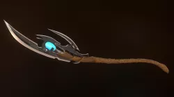 Loki Scepter - Game mesh Low-poly  3D model
