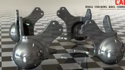 Male Stacking Ball Corner