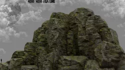 mountain Low-poly  3D model