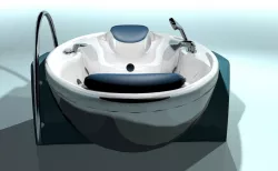 New  style  jacuzzi  for interior   3D model