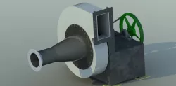 New York Blower : CGI Size-125 Arr 4 CW TH