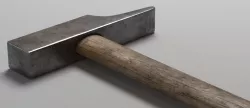 Old hammer 3D model