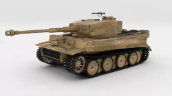 Panzer Tiger Tank Early 3D model